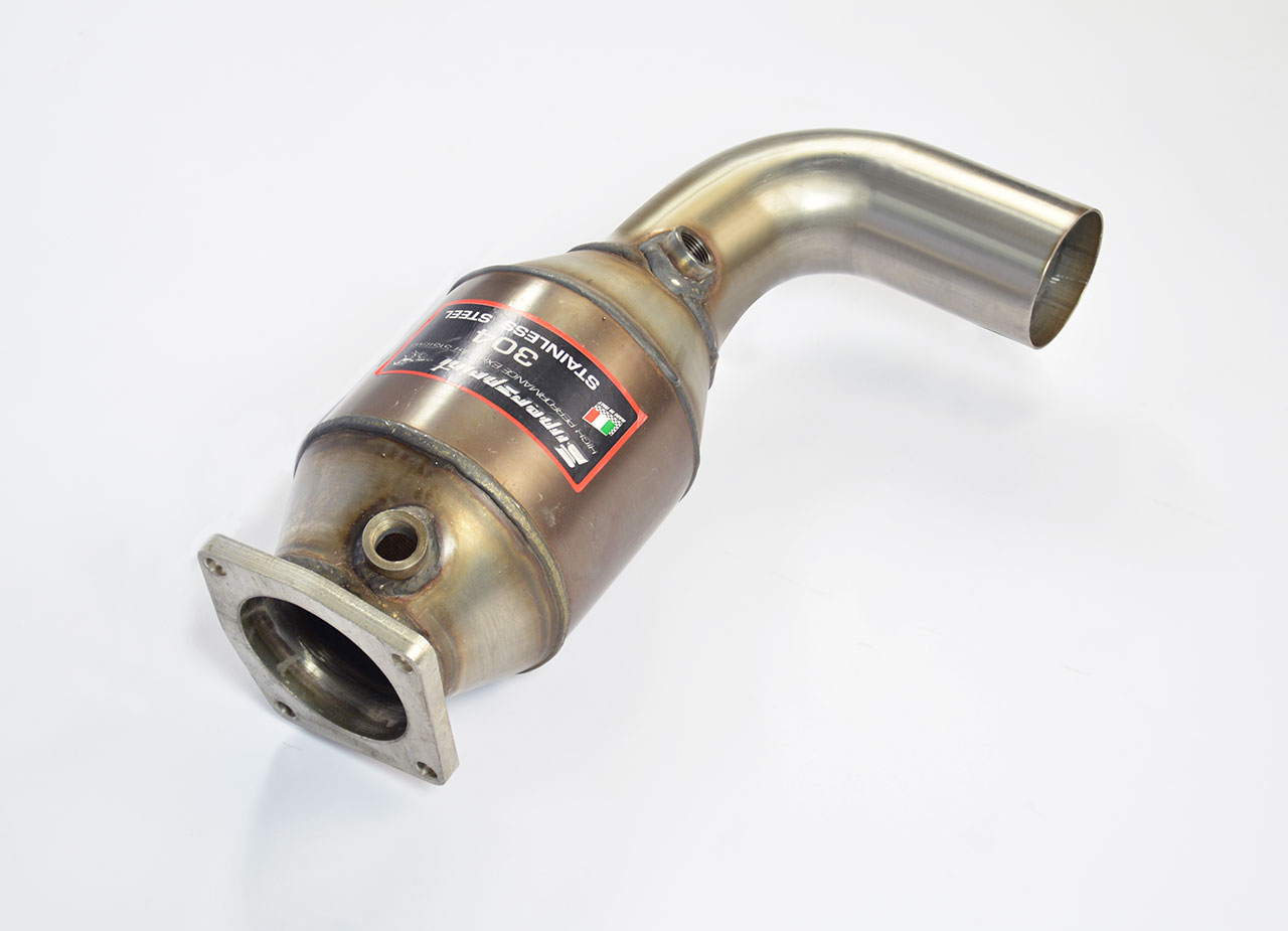 Anteriore Destro con catalizzatore metallico